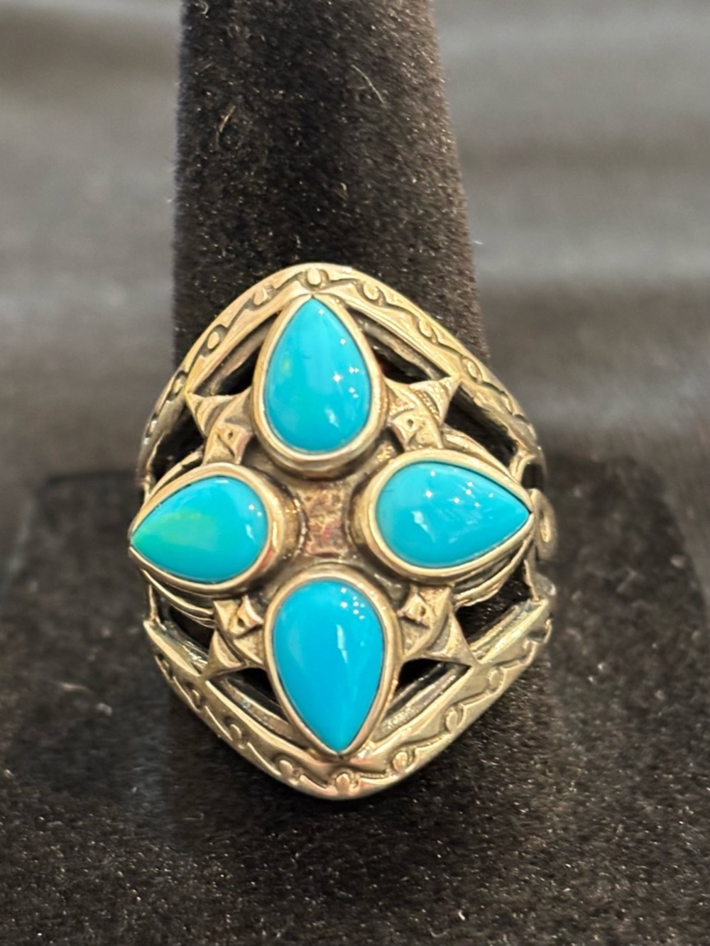Vintage Carolyn Pollack sterling silver ring